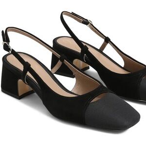 Brand New - Sam Edelman Tarra Sling Heels Black 9.5